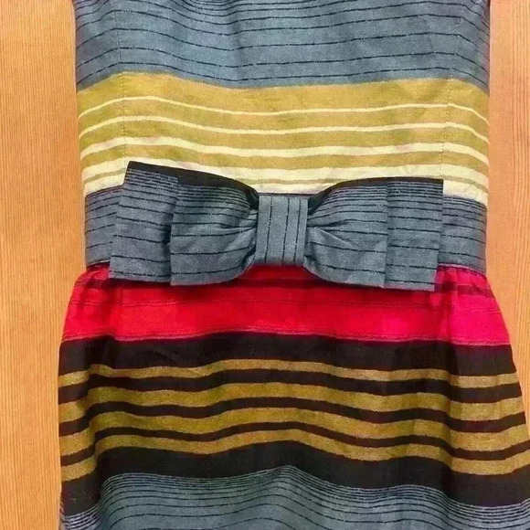 French Connection Women’s Striped Mini Dress. Size 4. - Picture 3 of 6